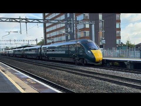 Great Western Railway Trains at Swindon on October 19th 2024