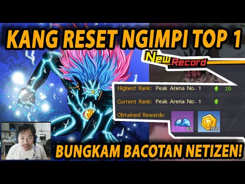 🔥🔥BUNGKAM BACOTAN NETIZEN!! AKHIRNYA YVMC RANK 1 ARENA MONSTER - ONE PUNCH MAN:The Strongest
