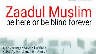Download lagu Zaadul Muslim - Syair karangan sayyidil walid al habib abdurahman assegaf mp3