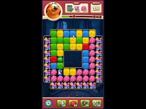 Toon Blast Level 1809 - NO BOOSTERS 🐻🐺🐱 | SKILLGAMING ✔️