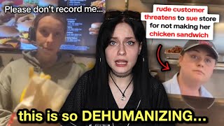 TikToker's NEED To Stop Harassing Fast Food Employees