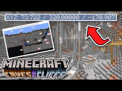 Minecraft - NEW CAVE GEN. & HEIGHT LIMIT ! Snapshot ✅ 21w06a ✅ CAVE UPDATE PREVIEW