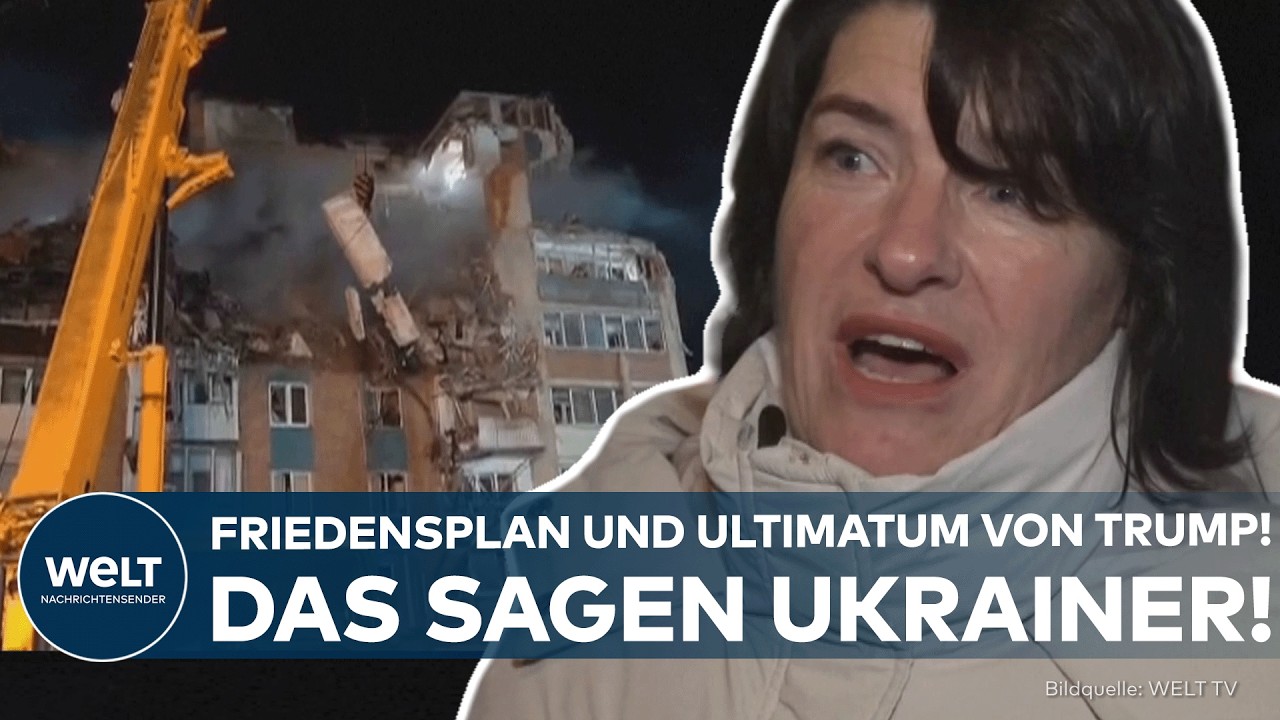 UKRAINE-KRIEG: "Das ist eine vollständige Kapitulation!" – Ukrainer reagieren auf US-Friedensplan