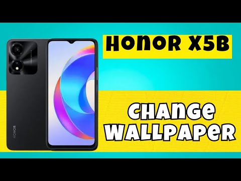 How to Change Wallpaper Honor X5b