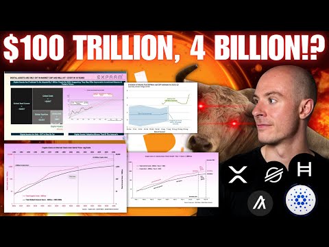 Crypto Market Cap To Reach $100 Trillion In Market Cap, And 4 Billion Users? Economic Data This Week