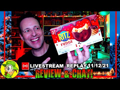, title : 'FUDGE COVERED 🍫 RITZ CRACKERS® Review 🍘 Livestream Replay 11.12.21 Peep THIS Out! 🕵️‍♂️'