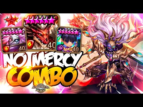 Shizuhmi Destroys Enemies with PURE DAMAGE COMBO - Summoners War