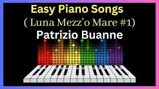 Patrizio Buanne (Luna Mezz&#39;o Mare) Keyboard Lesson Intermediate / Advance - Piano Tutorial