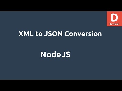 NodeJS XML to JSON Conversion