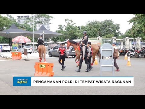 PENGAMANAN POLRI DI TEMPAT WISATA RAGUNAN