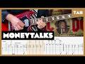 AC DC Moneytalks Guitar Tab Lesson Cover Tutorial
