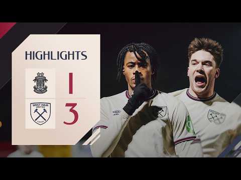 Tamworth 1-3 West Ham U21 | Semi-Final | National League Cup Highlights