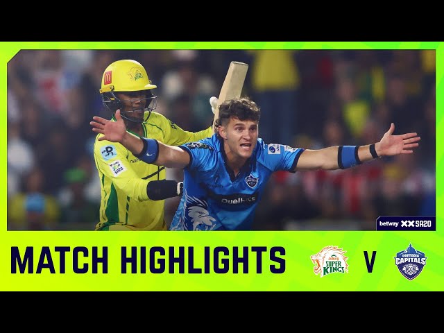 Joburg Super Kings vs Pretoria Capitals | Match 28 Highlights | Betway SA20