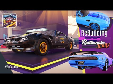 Rebuilding Rattlesnake 350RS | Chrome Valley Customs gameplay | #BcCambo