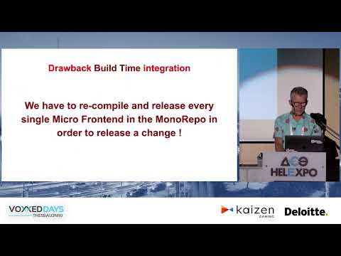 Voxxed Thessaloniki 2022 - Microfrontends a new architecture