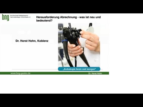 #Koloskopie heute und morgen - Teil 2