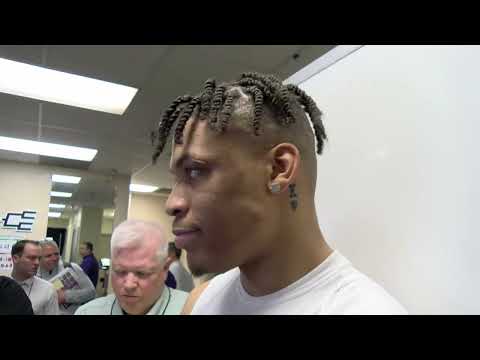 Kansas State Basketball | Keyontae Johnson Postgame Interview | K-State 77, Montana State 65