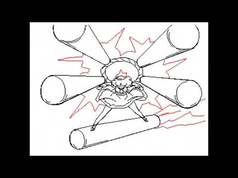 Touhou Animated [Moriya suwako Vs yasaka kanako]