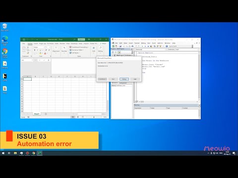 Fix Sửa lỗi Selenium Basic for VBA | Automation error | Run-time error '-2146232576 (80131700)'