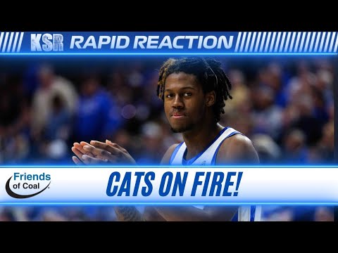 Kam Williams' 8 Threes Lead Kentucky to 99-85 win over Bellarmine | Rapid Reaction