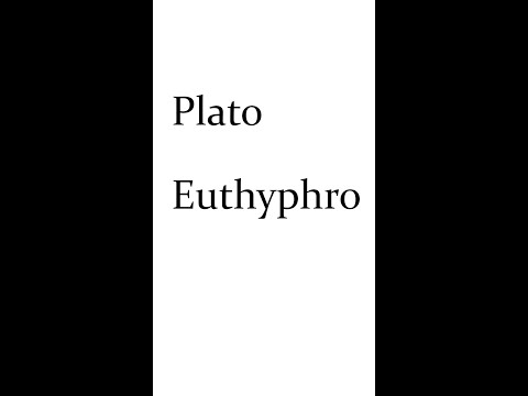 Plato's Euthyphro