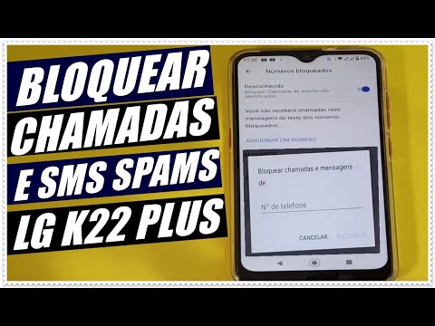 How to Block Spam Calls and SMS on LG K22 Plus Cell Phone