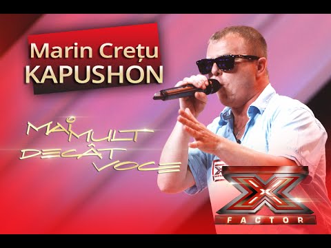 Marian Crețu ”Kapushon” cântă propria melodie la X Factor, ”Frățică, dă-mi o bucățică!”