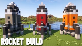 How to build a Rocket Ship in Minecraft