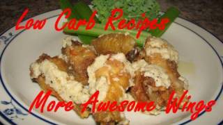 Atkins Diet Recipes: More Low Carb Buffalo Wings... (IF)