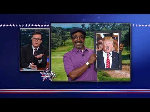 Tim Meadows Plays A Black Republican On 'Colbert' Making Bank Off Of Trump