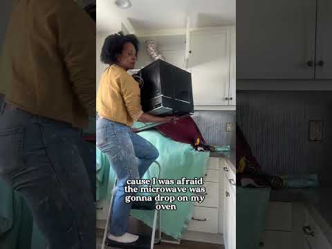 Removing an OverTheRange Microwave is EASIER Than You Think