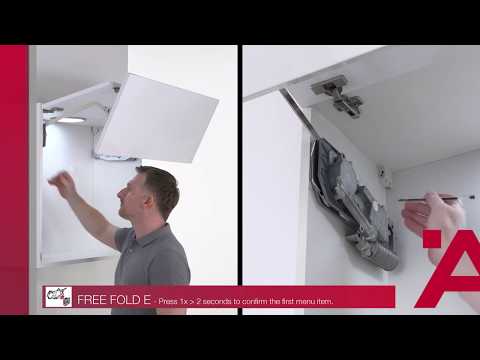 HAFELE FREE Fold E Drive | Инструкция по монтажу