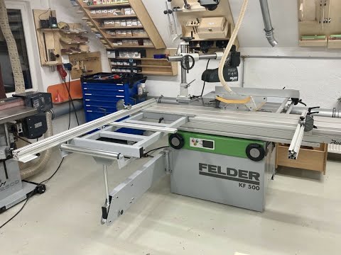 Review Felder KF 500 — Hammer B3 circular saw milling machine