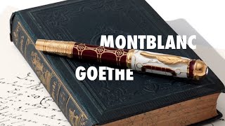 This is the newest Writers Edition of Montblanc: „Homage to Johann Wolfgang von Goethe“
