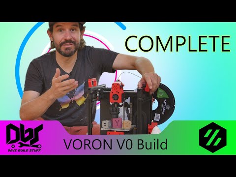 The Voron V0 3D Printer is Complete!