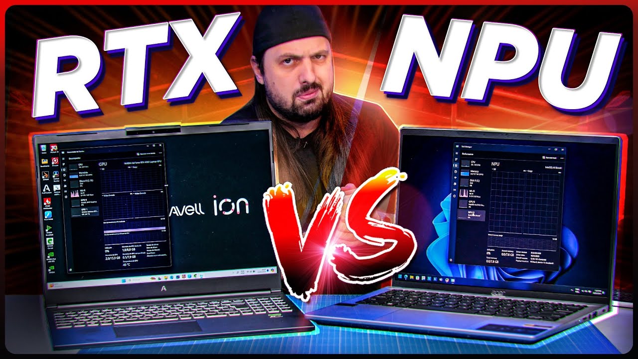 RTX vs. NPU: O seu notebook gamer JÁ TEM I.A.!