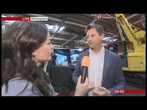 BBC Breakfast talk construction with George Clarke at UKCW 2018
