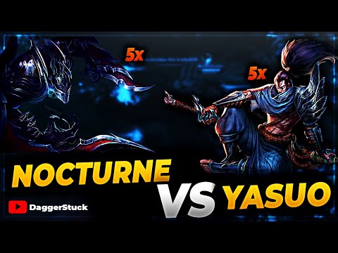 5 Nocturne 🆚 5 Yasuo | One For All Mode🔴 - League of Legends