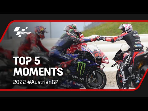 Top 5 MotoGP™ Moments | 2022 #AustrianGP