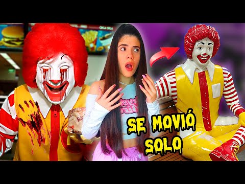 La FIGURA de Ronald McDonald que se MOVIÓ SOLA a las 3 A.M😳😨 | Ani Cat😻