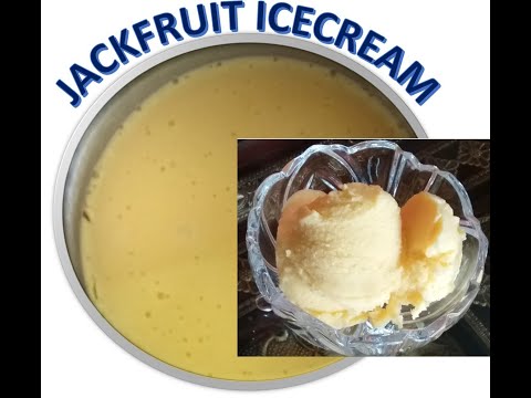 JACK FRUIT ICECREAM / जैक फ्रूट (कटहल) की आइस क्रीम / ಹಲಸಿನ ಹಣ್ಣಿನ  ಐಸ್ ಕ್ರೀಮ್ / ਜੈਕ ਫਰੂਟ ਦੀ ਕੁਲਫੀ
