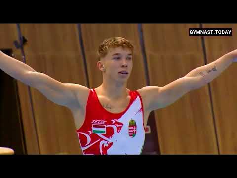 Top 3 in Men's Floor Final - 2023 Varna Gymnastics World Challenge Cup