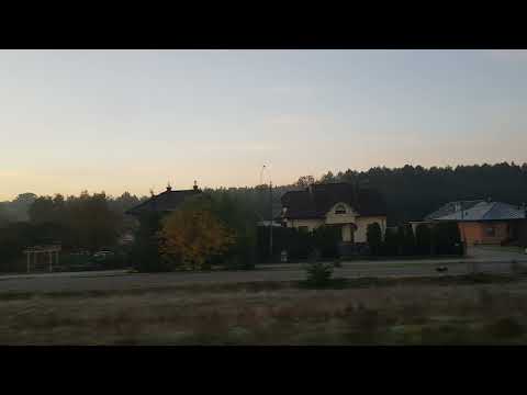 A2 Postępy w Budowie, Siedlce - Warszawa. 12 października 2022r. stacja Sabinka