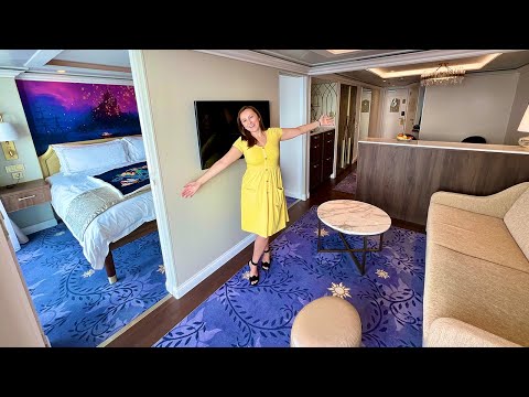 CONCIERGE SUITE! Disney Wish Vlog - Boarding Day 1 - Concierge Lounge Tour - Disney Cruise Line