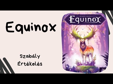 A gomba legyőzi a medvét? Equinox társasjáték játékbemutató és szabályismertető - Társasozz Okosan!