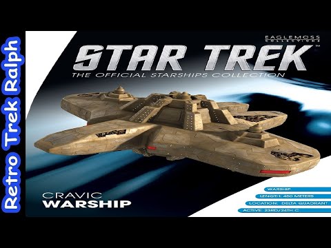 Star Trek Official Starship Collection By Eaglemoss/Master Replicas. Special 37. Cravic Warship