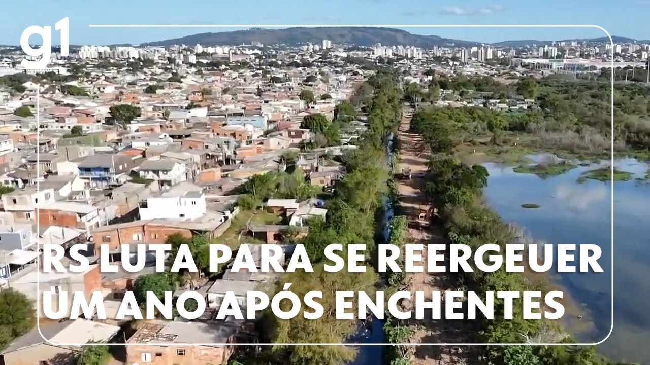 Rio Grande do Sul luta para se reerguer um ano após enchentes
