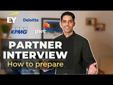 Big 4 Partner Interview Tips | How to prepare & what to expect on the day | KPMG, PwC, Deloitte, EY