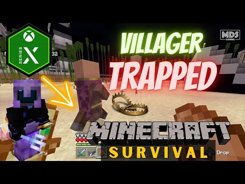 MD5 Gaming: Shocking Minecraft Villager Capture on Xbox Series X!