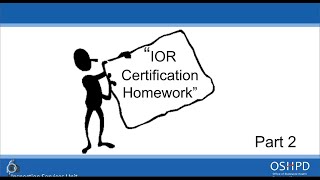 OSHPD Inspector of Record (IOR) Certification Code/Plans Questions - Structural - Part 2